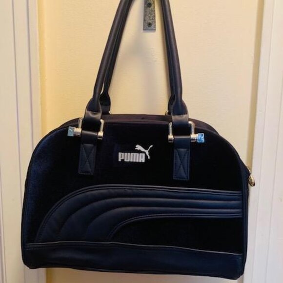 Navy Puma Bowler Bag - Picture 1 of 2